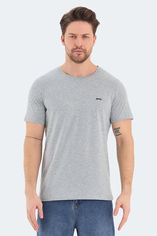 Slazenger ROSALVA IN Erkek  Gri Tişört 