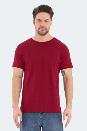 Slazenger ROSALVA IN Erkek  Bordo Tişört 