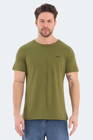 Slazenger ROSALVA IN Erkek  Haki Tişört 