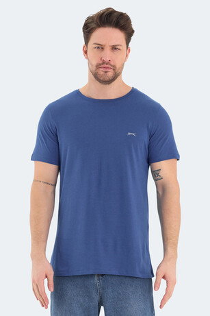 Slazenger ROSALVA IN Erkek  Saks Mavi Tişört 