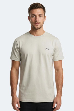 Slazenger ROSALVA IN Erkek  Açık Gri Tişört 
