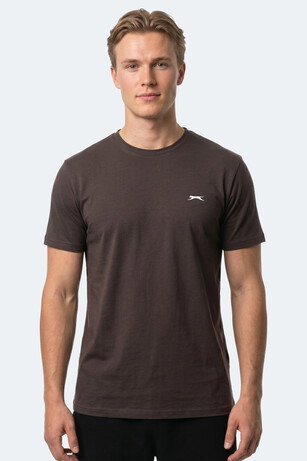 Slazenger ROSALVA IN Erkek  Koyu Kahve Tişört 