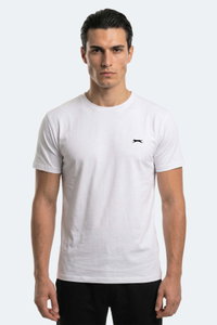 Slazenger - Slazenger ROSALVA T Erkek Pamuklu Beyaz Tişört
