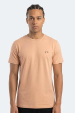 Slazenger - Slazenger ROSALVA T Erkek Pamuklu Vizon Tişört