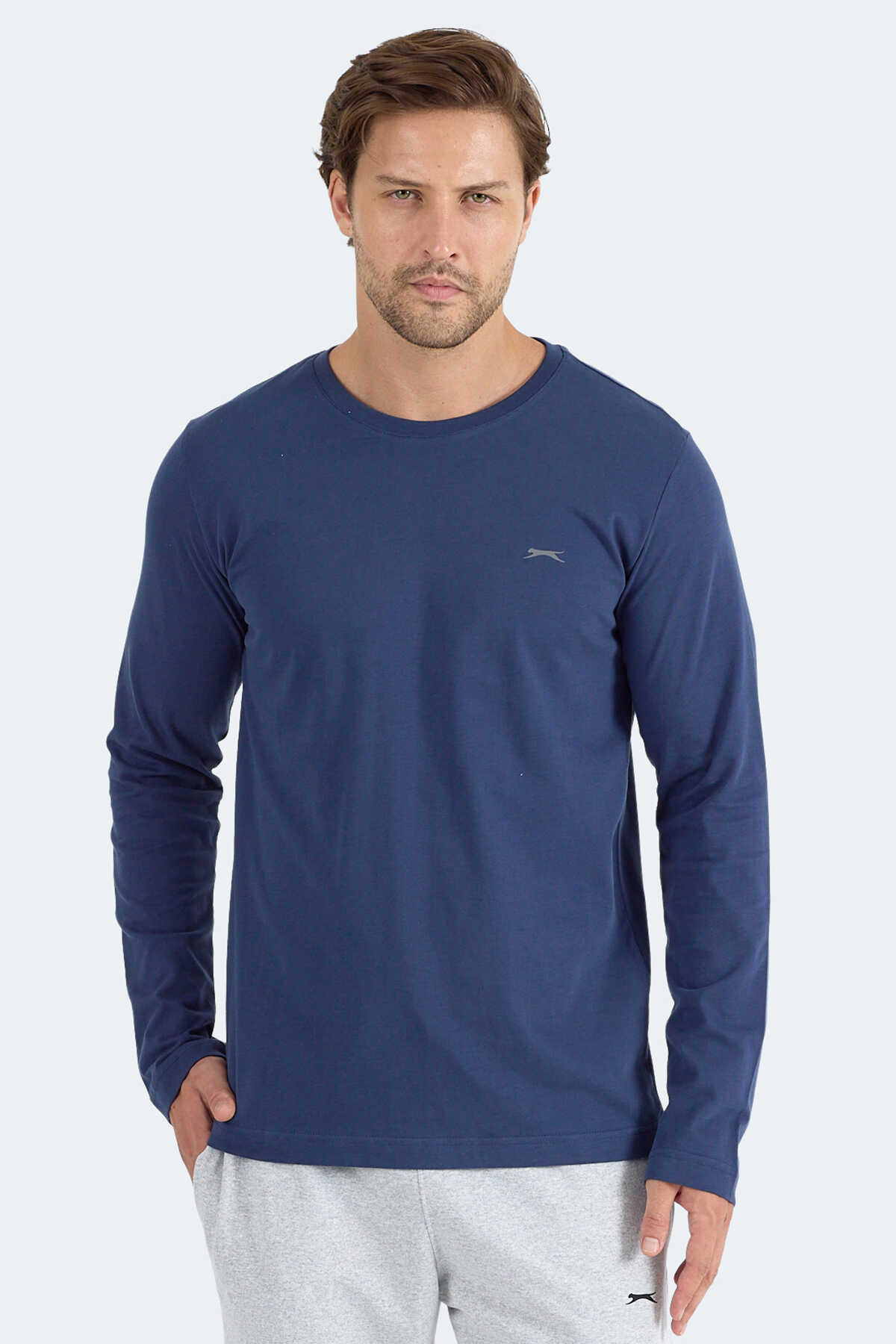Slazenger - Slazenger ROVER Erkek Sweatshirt Lacivert