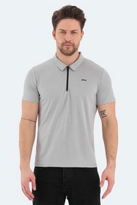 Slazenger - Slazenger ROYAL Erkek Polo Yaka Gri Tişört Slazenger - Slazenger ROYAL Erkek Polo Yaka Gri Tişört