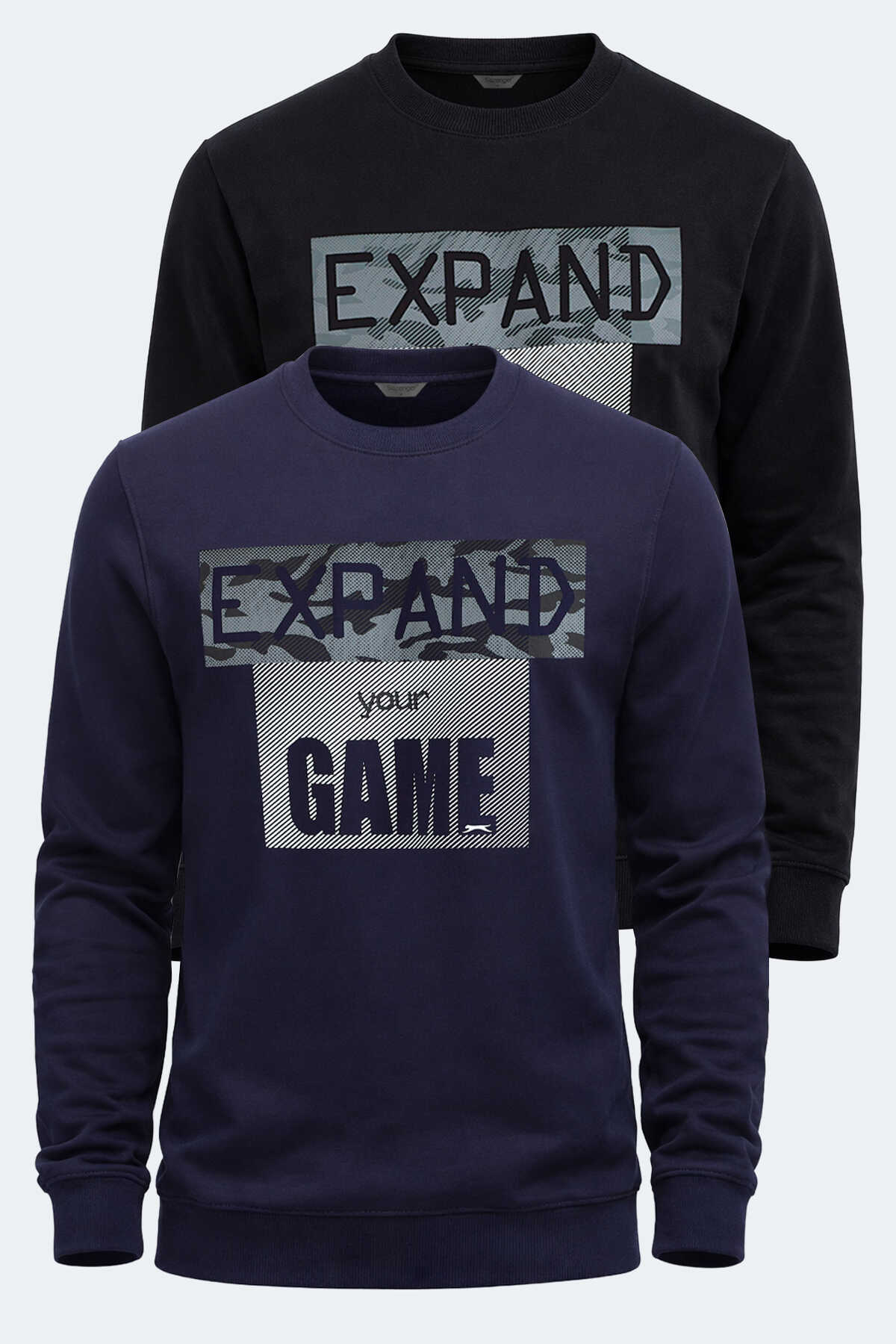 Slazenger - Slazenger RUBIO 2 Lİ SET Erkek Sweatshırt