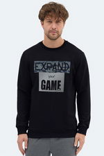 Slazenger - Slazenger RUBIO Erkek Koyu Lacivert Sweatshırt