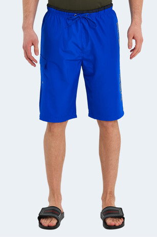 Slazenger RUNIST IN Erkek Cepli Deniz Şortu Indigo Mayo 