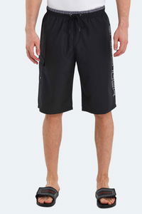 Slazenger - Slazenger RUNIST IN Erkek Cepli Deniz Şortu Siyah Mayo Slazenger - Slazenger RUNIST IN Erkek Cepli Deniz Şortu Siyah Mayo