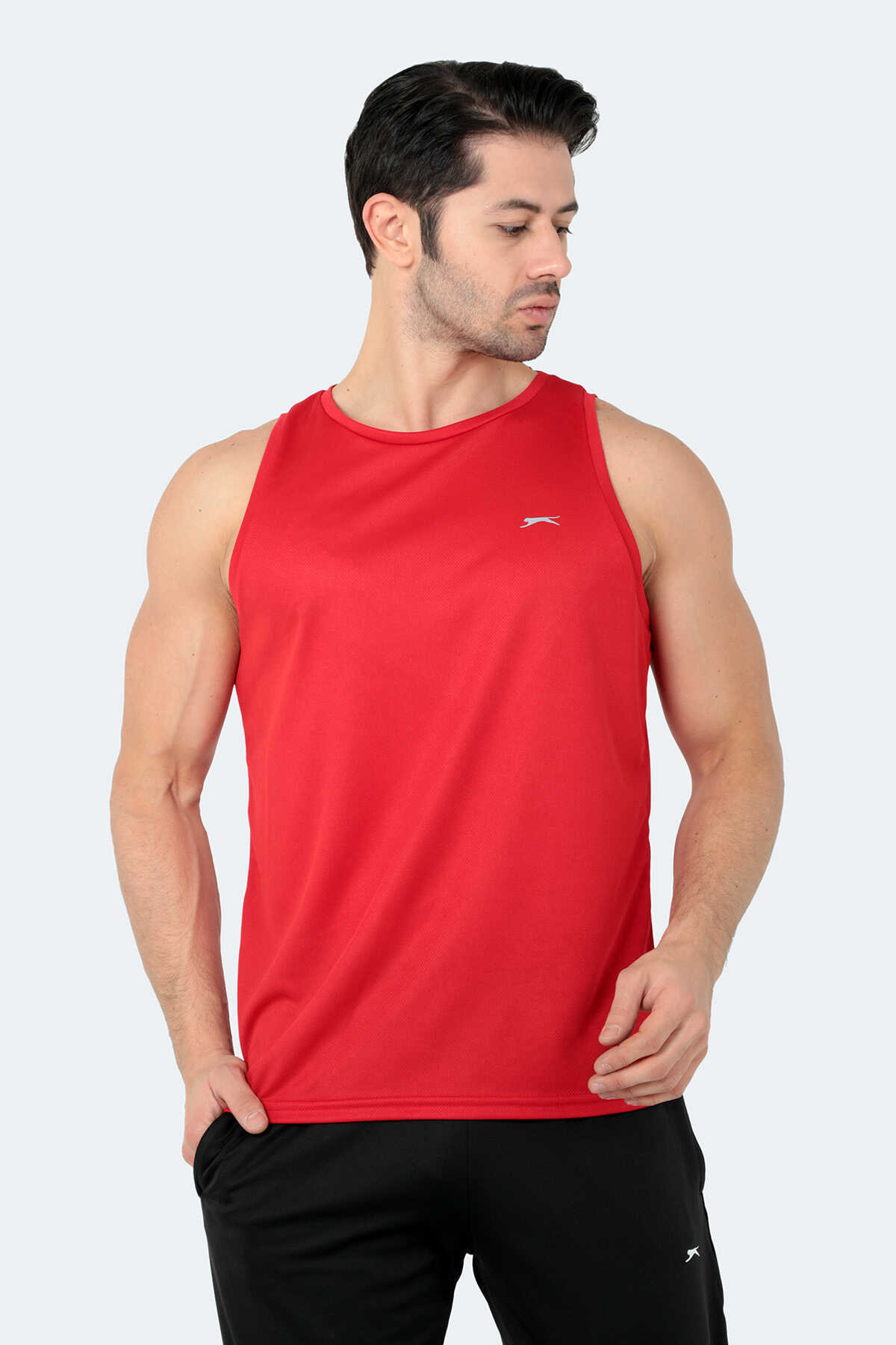 Slazenger - Slazenger RUTA Erkek Tişört Kırmızı
