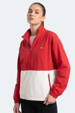 Slazenger - Slazenger RYDER I Kadın Kırmızı Rüzgarlık