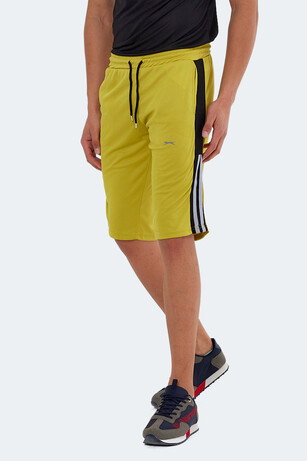 Slazenger SAKI IN Erkek Cepli Kapri Sarı Şort 