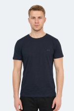 Slazenger - Slazenger SANDER KTN Erkek Lacivert Tişört