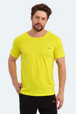 Slazenger - Slazenger SANDER KTN Erkek Açık Sarı Tişört Slazenger - Slazenger SANDER KTN Erkek Açık Sarı Tişört