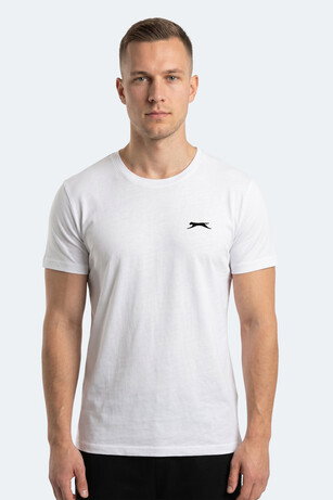 Slazenger SANDER KTN Erkek  Beyaz Tişört 