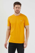 Slazenger - Slazenger SANDER KTN Erkek Hardal Tişört Slazenger - Slazenger SANDER KTN Erkek Hardal Tişört
