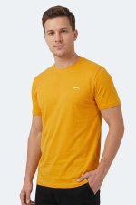 Slazenger - Slazenger SANDER KTN Erkek Hardal Tişört