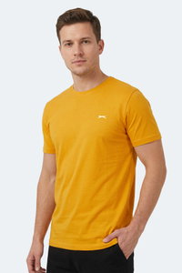 Slazenger - Slazenger SANDER KTN Erkek Hardal Tişört