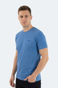 Slazenger - Slazenger SANDER KTN Erkek Indigo Tişört