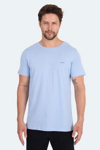 Slazenger - Slazenger SANDER KTN Erkek Mavi Tişört Slazenger - Slazenger SANDER KTN Erkek Mavi Tişört