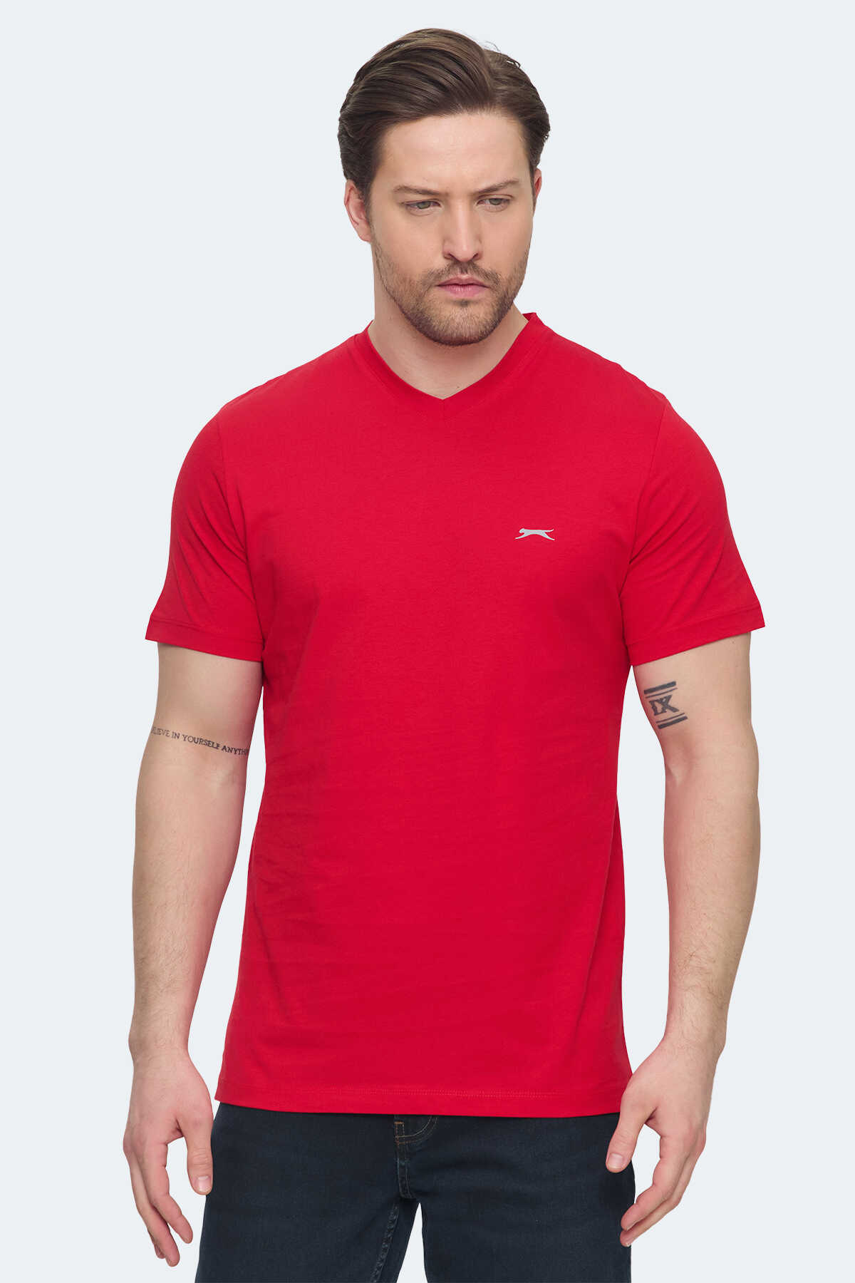 Slazenger SARGON 5 li Set Erkek Beyaz - Lacivert - Kırmızı - Mavi - Koyu Yeşil Tişört Slazenger SARGON 5 li Set Erkek Beyaz - Lacivert - Kırmızı - Mavi - Koyu Yeşil Tişört