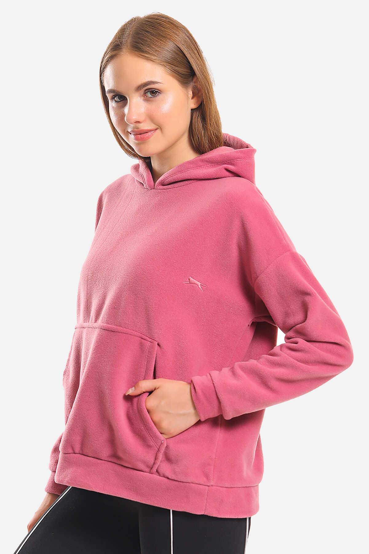 Slazenger - Slazenger SASSA Kadın Polar Gül