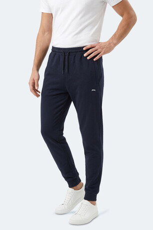 Slazenger SAVAGE Erkek Cepli Lacivert Eşofman Altı 
