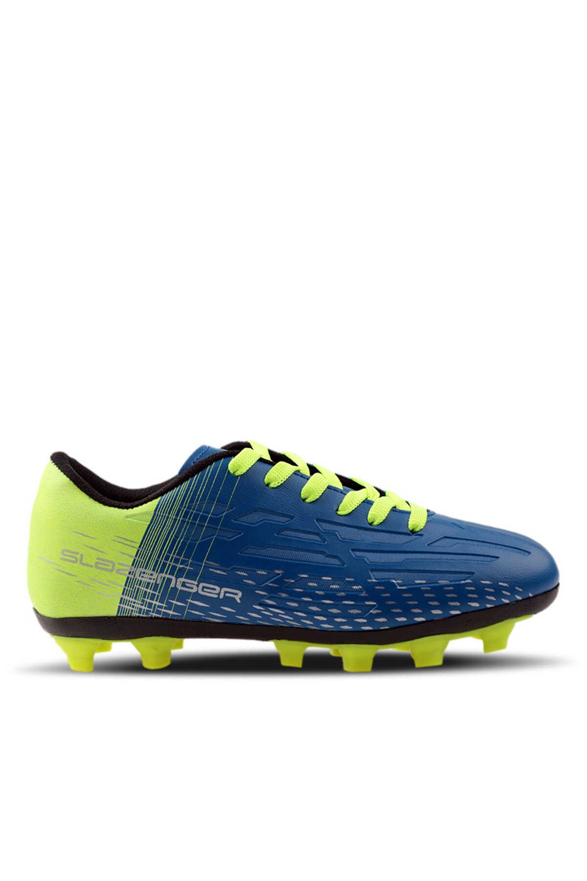 Slazenger - SCORE I KR Futbol Erkek Krampon Ayakkabı Mavi / Sarı