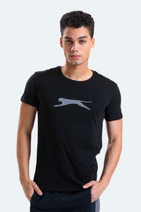 Slazenger - Slazenger SECTOR I Erkek Baskılı Siyah Tişört Slazenger - Slazenger SECTOR I Erkek Baskılı Siyah Tişört