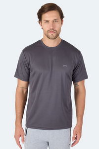 Slazenger - Slazenger SENATO I Erkek Koyu Gri Tişört Slazenger - Slazenger SENATO I Erkek Koyu Gri Tişört