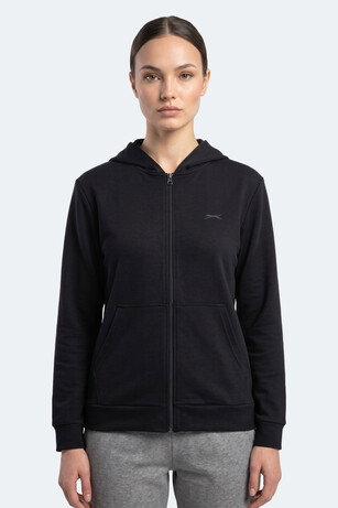 Slazenger SERA I Kadın Fermuarlı Lacivert Sweatshırt