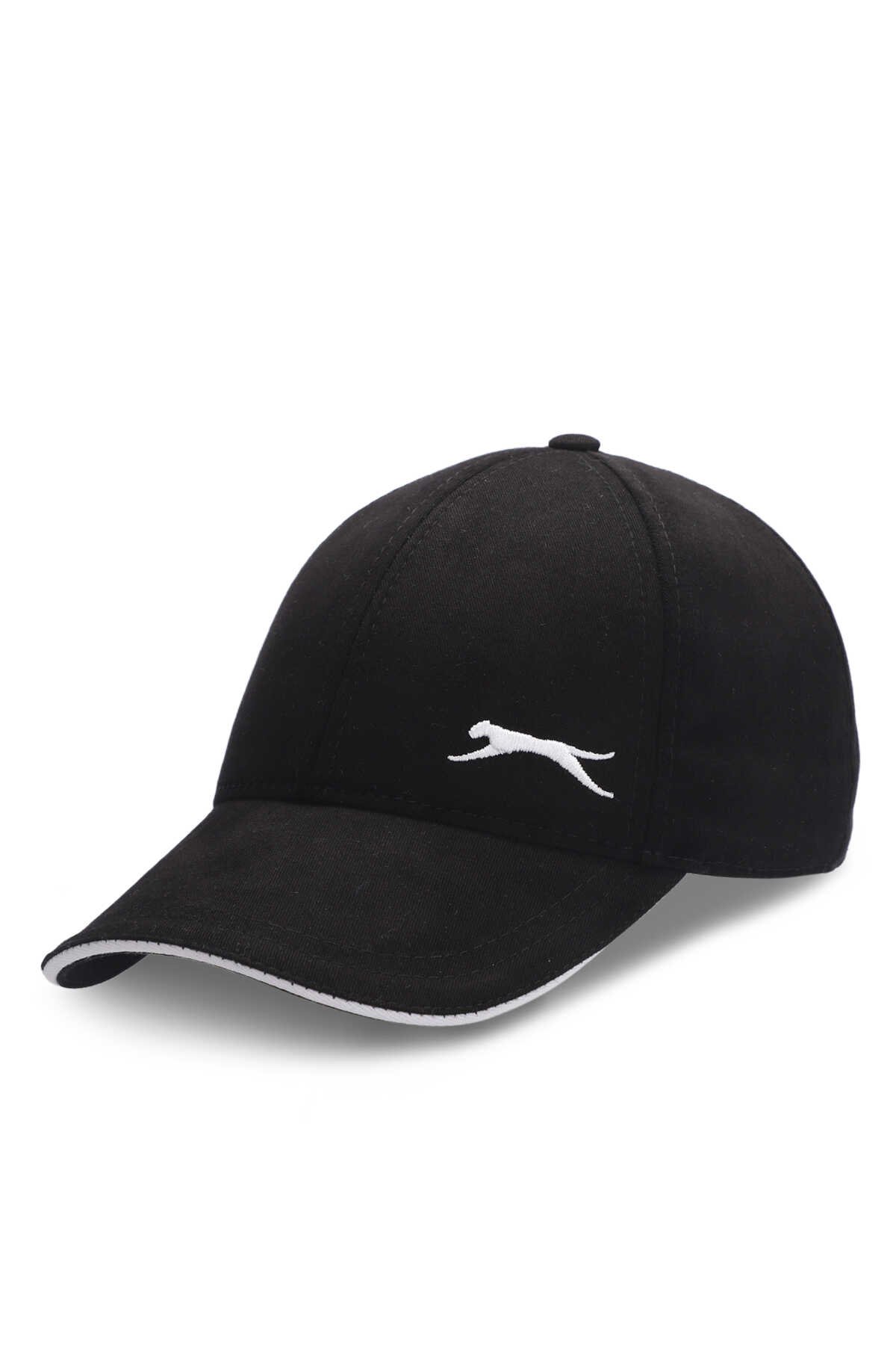 Slazenger - Slazenger SILVA Unisex Şapka Siyah / Beyaz