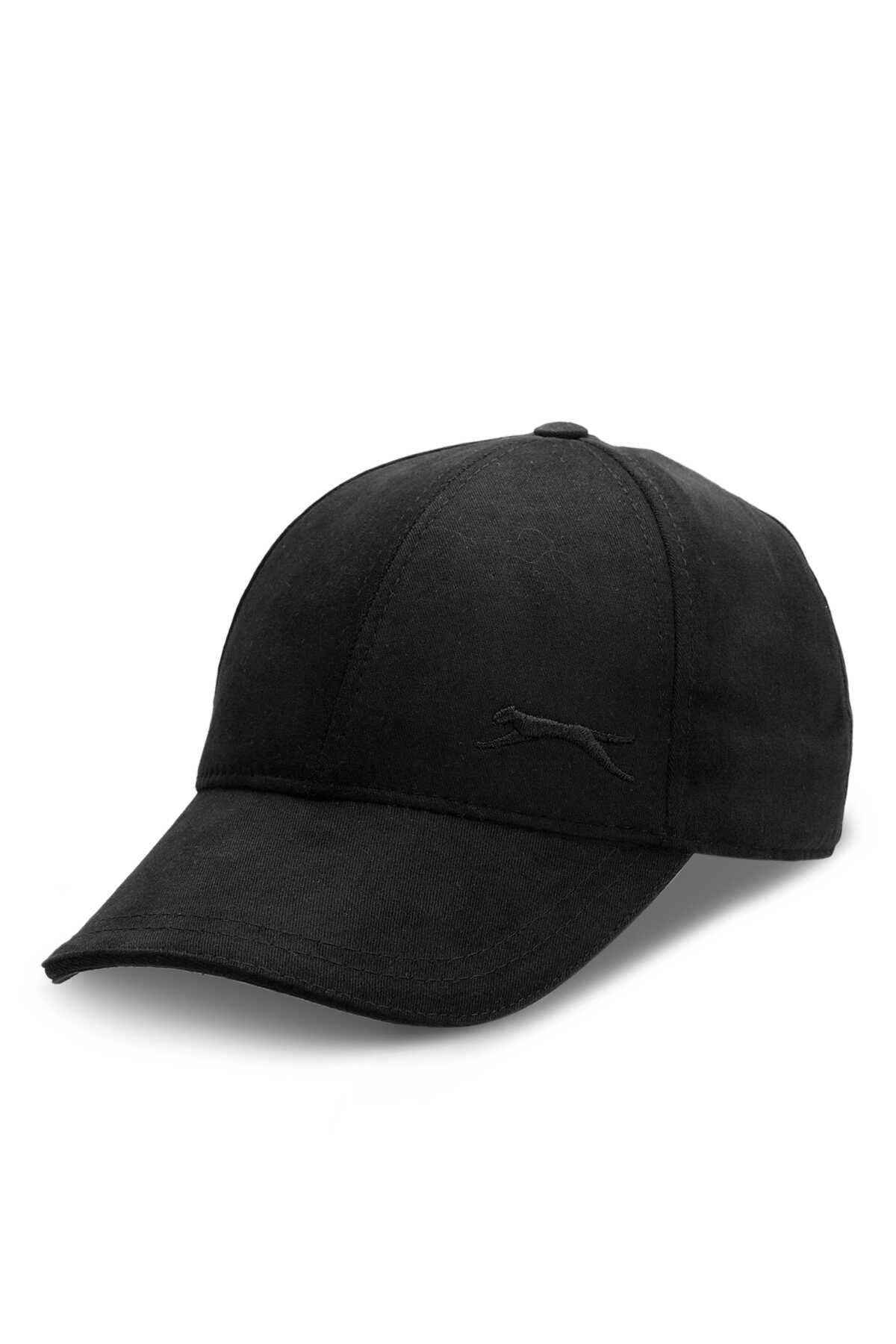 Slazenger - Slazenger SILVA I Unisex Siyah / Siyah Şapka