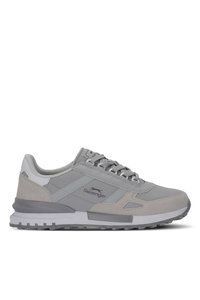 Slazenger - Slazenger SKATE Erkek Gri / Beyaz Koşu & Yürüyüş Spor Ayakkabısı