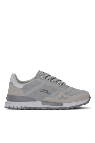 Slazenger SKATE Erkek  Gri / Beyaz Koşu & Yürüyüş Spor Ayakkabısı 