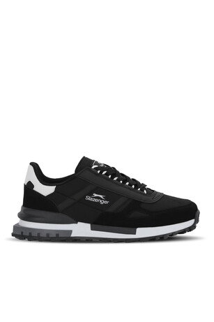 Slazenger SKATE Erkek  Siyah / Beyaz Koşu & Yürüyüş Spor Ayakkabısı 