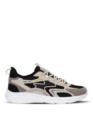 Slazenger SKYLINE I Erkek  Bej / Siyah Koşu & Yürüyüş Spor Ayakkabısı 