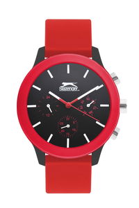 Slazenger - Slazenger SL.09.2201.2.07 Unisex Kırmızı Kol Saati Slazenger - Slazenger SL.09.2201.2.07 Unisex Kırmızı Kol Saati
