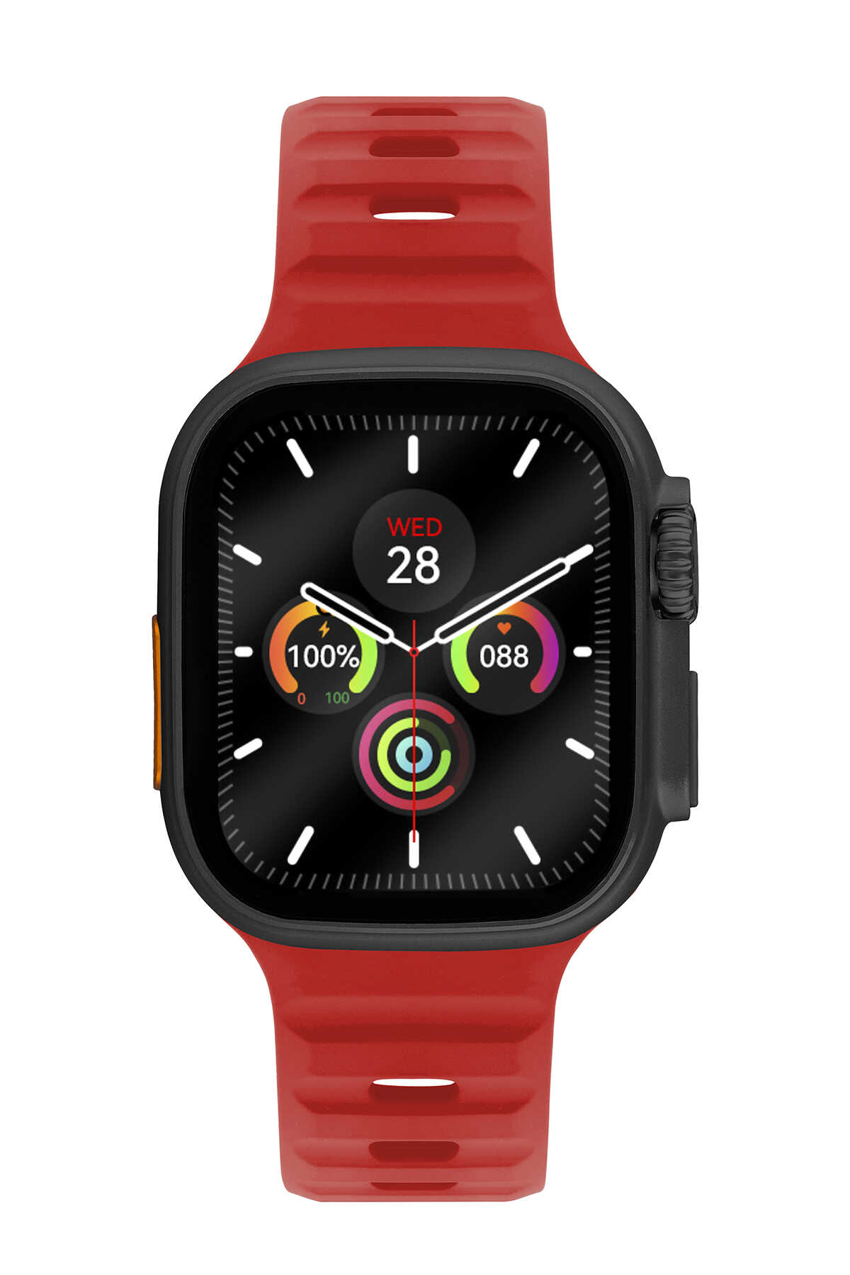 Slazenger - Slazenger SL092223505 Unisex Kırmızı Akıllı Kol Saati Slazenger - Slazenger SL092223505 Unisex Kırmızı Akıllı Kol Saati