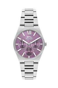 Slazenger - Slazenger SL092243402 Kadın Gümüş / Pembe Kol Saati Slazenger - Slazenger SL092243402 Kadın Gümüş / Pembe Kol Saati