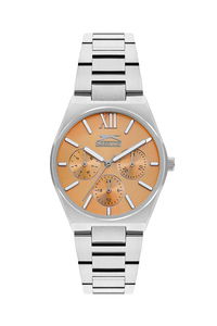 Slazenger - Slazenger SL092243407 Kadın Gümüş Kol Saati