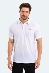 Slazenger - Slazenger SLOAN Erkek Polo Yaka Beyaz Tişört Slazenger - Slazenger SLOAN Erkek Polo Yaka Beyaz Tişört