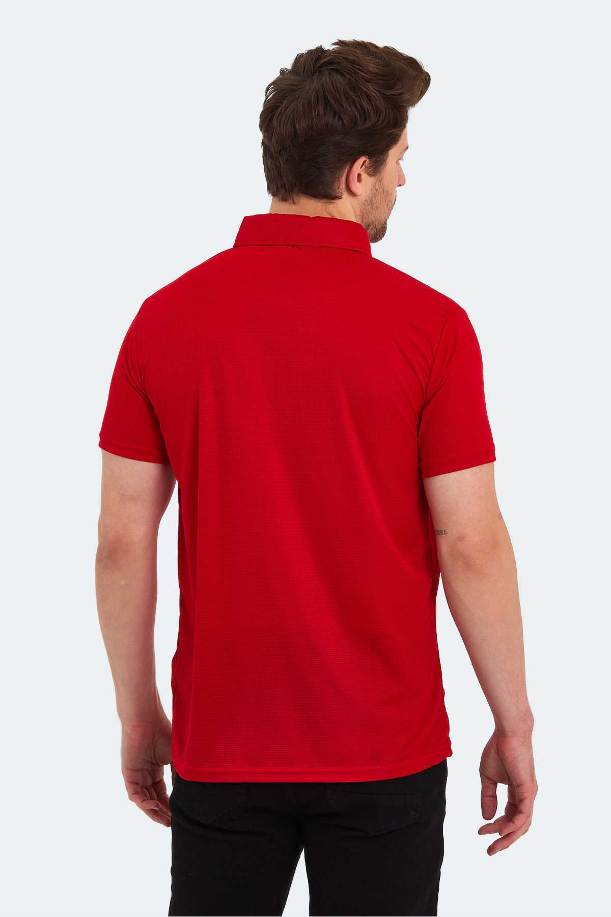 Slazenger SLOAN Erkek Kısa Kollu T-Shirt Kırmızı