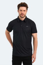 Slazenger - Slazenger SLOAN Erkek Polo Yaka Siyah Tişört Slazenger - Slazenger SLOAN Erkek Polo Yaka Siyah Tişört