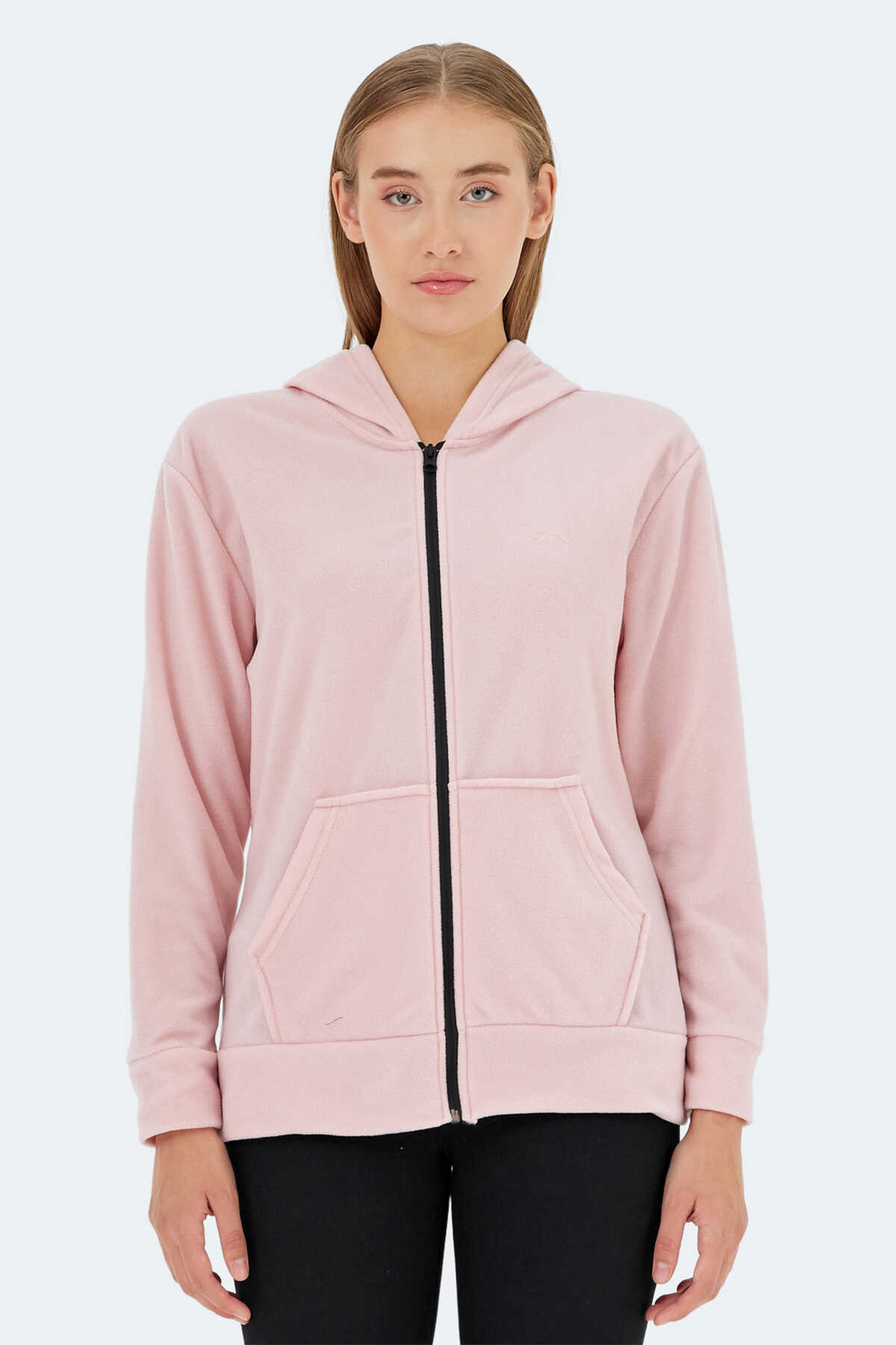 Slazenger - Slazenger SOFAL I Kadın Polar Sweatshirt Pembe