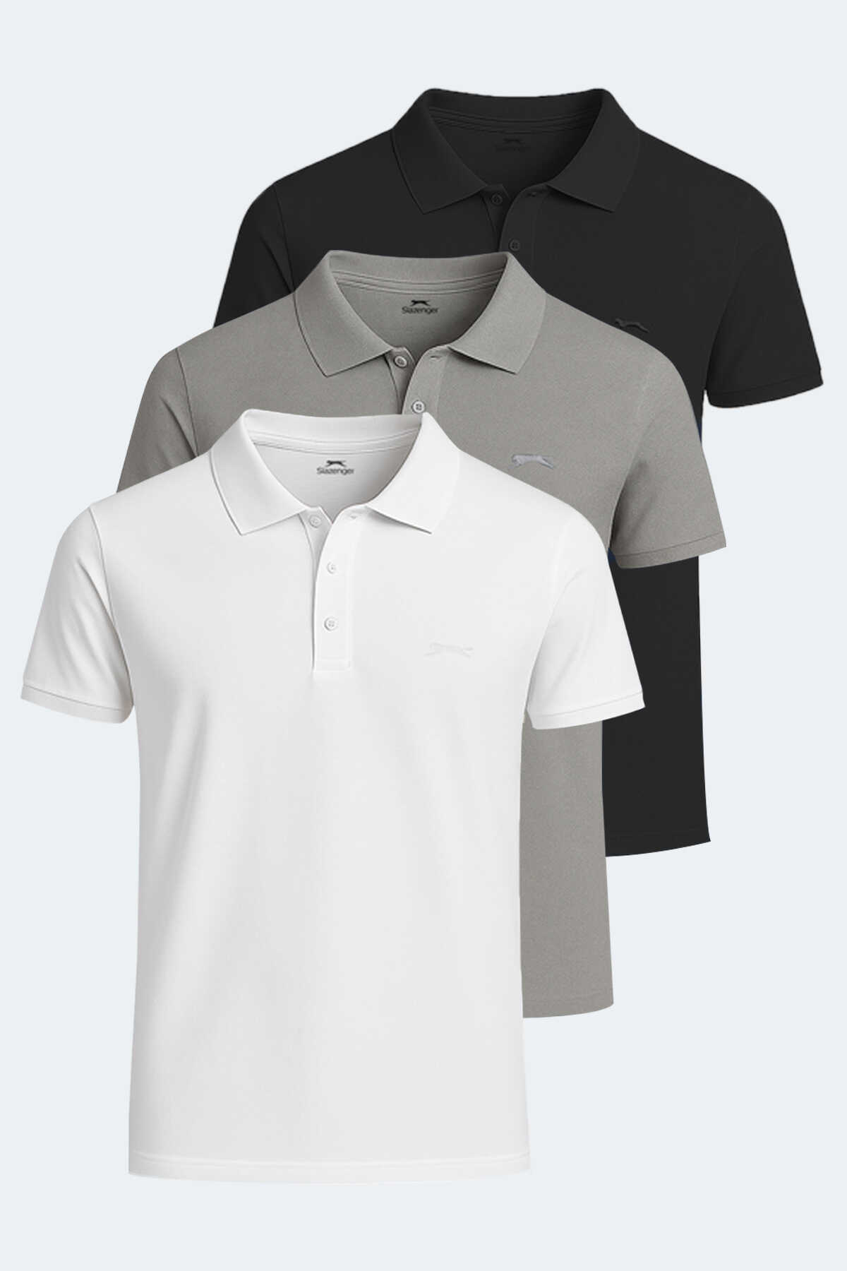 Slazenger - Slazenger SOHO 3 lü Set Erkek Tişört