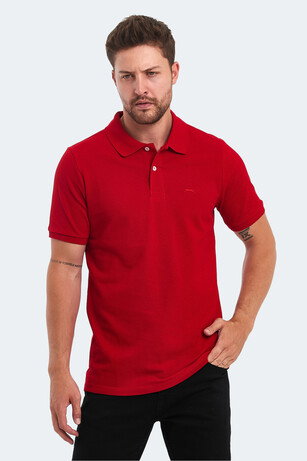 Slazenger SOHO I Erkek Polo Yaka Kırmızı Tişört