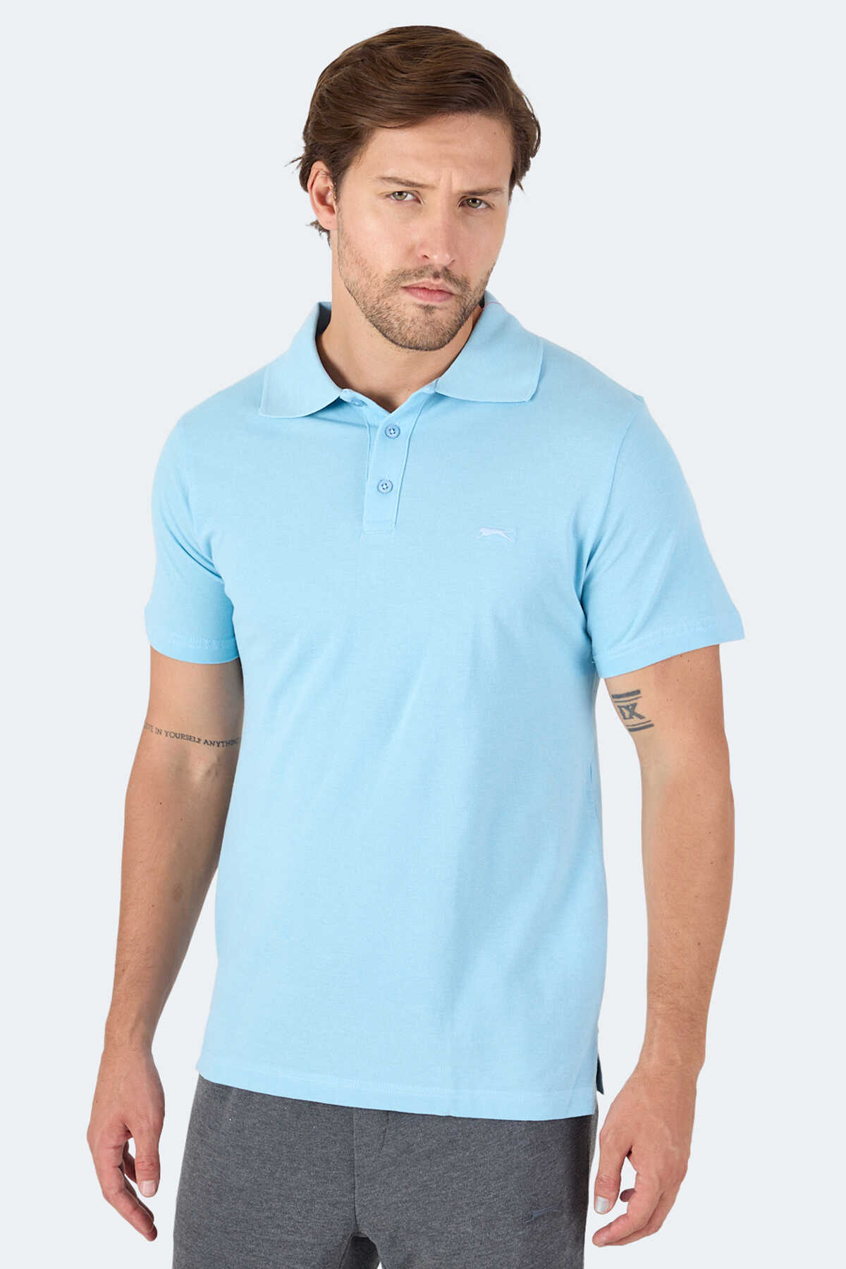 Slazenger - Slazenger SOHO I Erkek Tişört Koyu Mavi