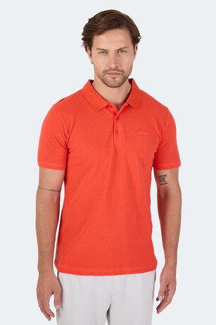 Slazenger SOHO I Erkek Polo Yaka Mercan Tişört